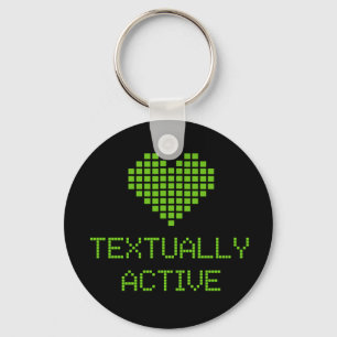 Textually Active - chaveiro