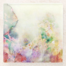 Textura abstrata do grunge com pintura da aguarela