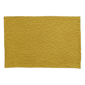 Textura Amarela Do Couro Fechada Sem Costura