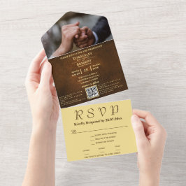 Textura castanha escura escura Chic RSVP de Ênfase