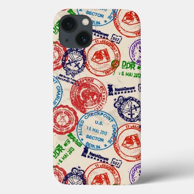 Textura com selos reais (Verso)