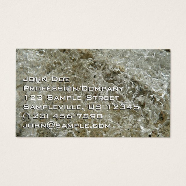 Textura de Abstrato de gelo glacial (Frente)