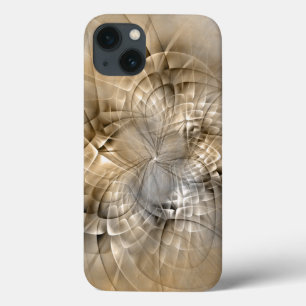 Textura de Arte Fractal Moderna Abstrata Tons da T