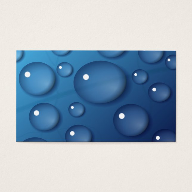 Textura de gota de água azul (Frente)