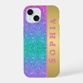 Textura de gradiente de cor verde-rosa e azul