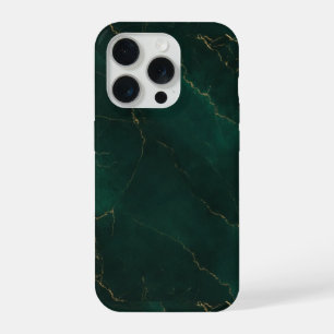 Textura de Mármore Luxuoso Verde Esmeralda e Doura