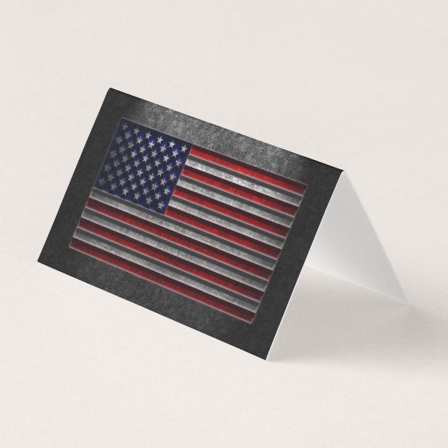 Textura de Pedra de Bandeira Americana (Frente)