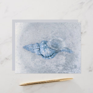 Textura de praia do Oceano Antíco com Azul-Vintage