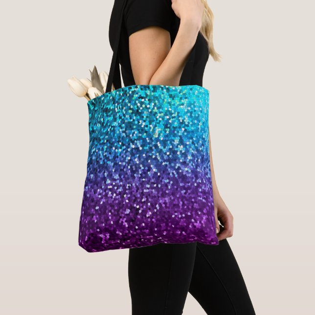 Textura de Tote Bag Mosaic Sparkley (Close Up)