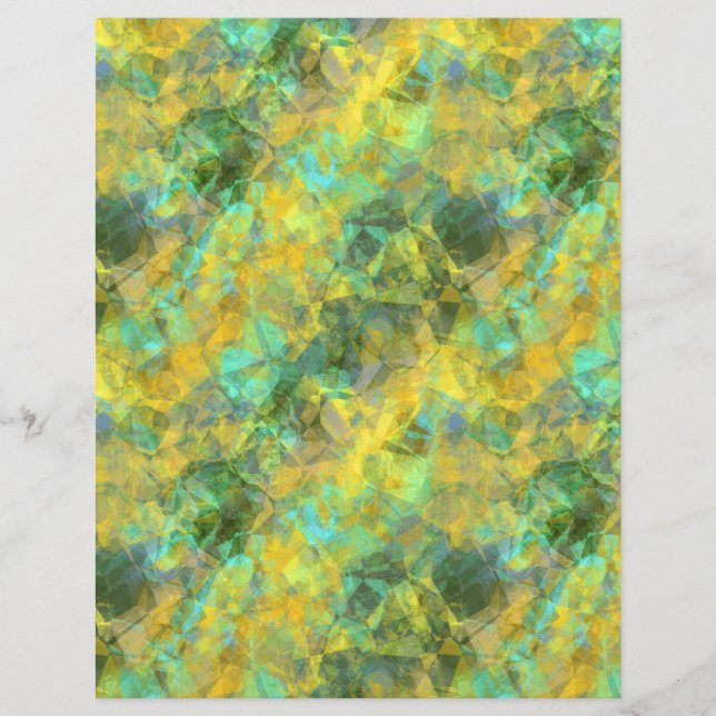 Textura Dourada amassada (Frente)