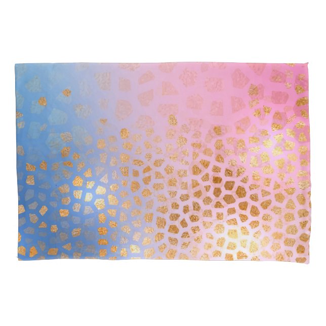 Textura Dourada: fundo abstrato de gradiente (Frente)