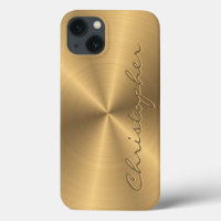 Textura Dourada Metálica Personalizada