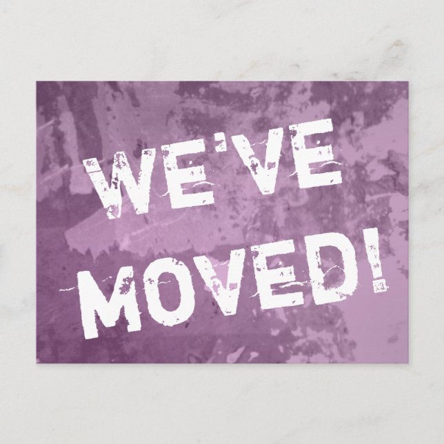 Textura em relevo em movimento cartões postais (Frente)