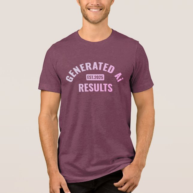 Textura em T-Shirt com Design simples e limpo (Frente)