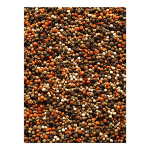Textura Mistura de Peppercorns Fotografia de esp