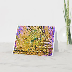 Textura Pedra, cartão