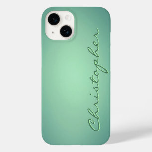 Textura radial verde-clara personalizada