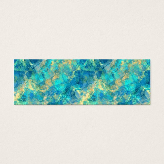 Textura turquesa amassada (Frente)