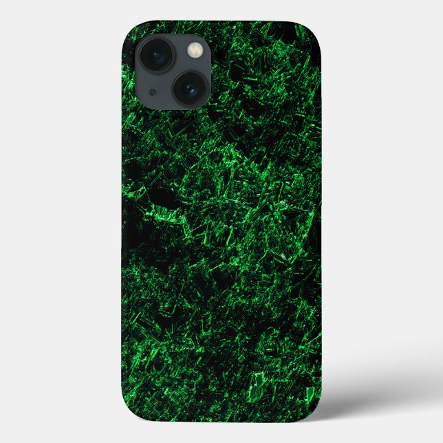Textura verde escura, esponja destruída ou corroíd (Verso)
