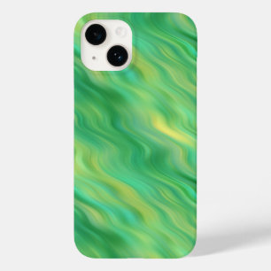 Textura verde-ondulada