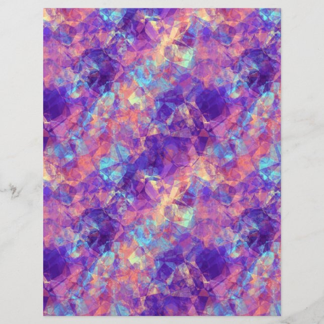 Textura violeta amassada (Frente)