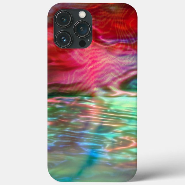 Textura virtual rosa e verde (Verso)