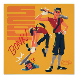 TF2 Scout Bonk! poster impressão