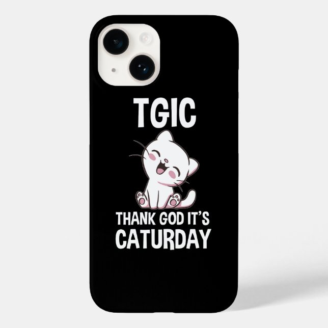 TGIC Graças a Deus É Caturday (Verso)