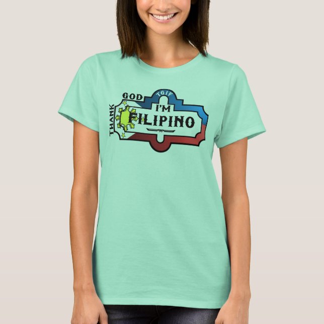 TGIF - T-shirt filipino (Frente)