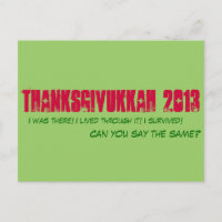 Thanksdokah 2013 - Cartão postal
