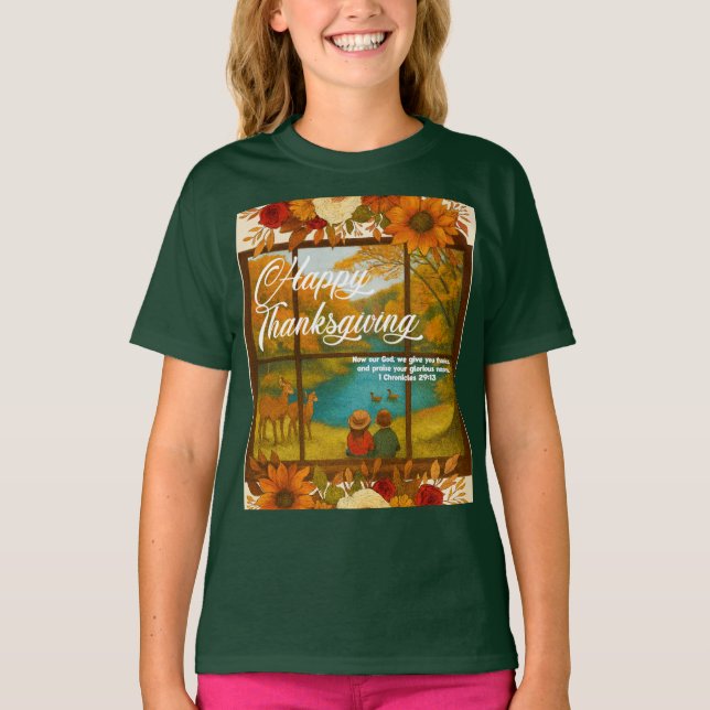 Thanksgiving T-Shirt (Frente)