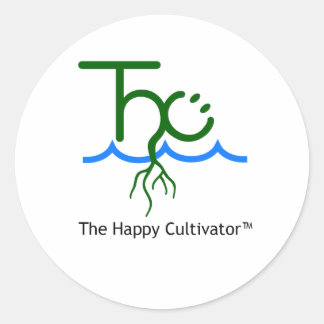 THC O logotipo e o adesivo do Feliz Cultivator™