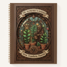 The Alchemist's Garden 3D Wood Carved Fantasy 