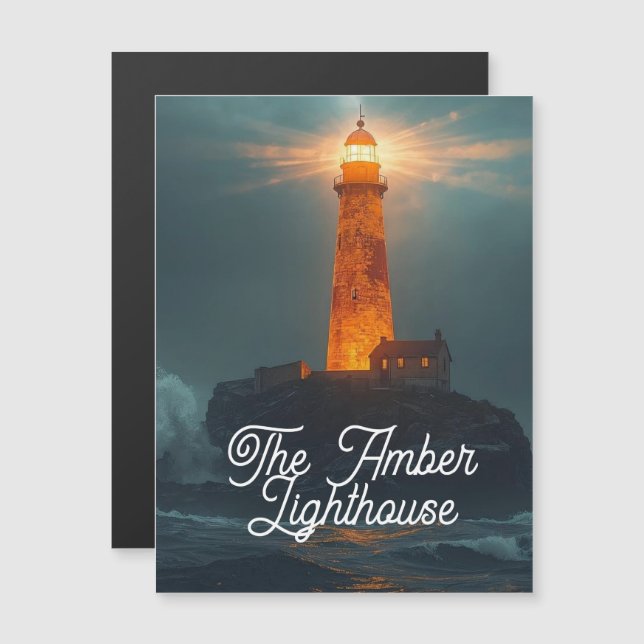 The Amber Lighthouse Planer (Frente/Verso)