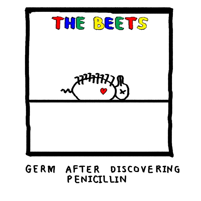 The Beets Germ Unisex Band T-Shirt (Criador carregado)