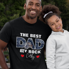 "The Best Pai My Rock" - Camisa Gráfica