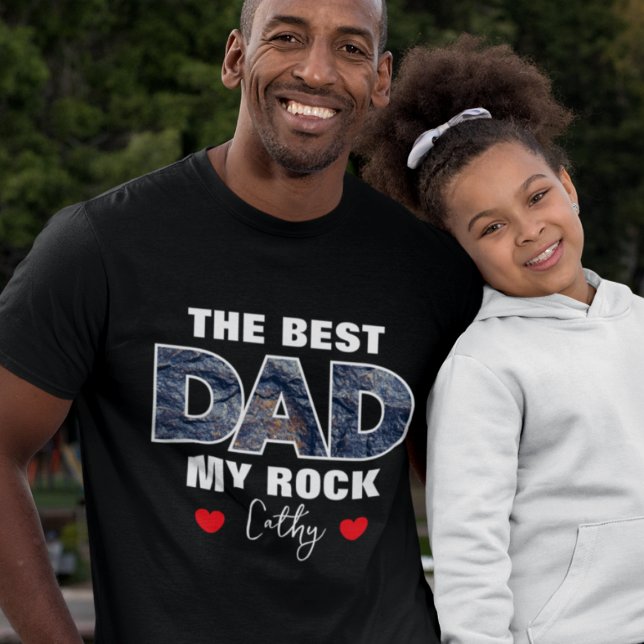 "The Best Pai My Rock" - Camisa Gráfica (Criador carregado)