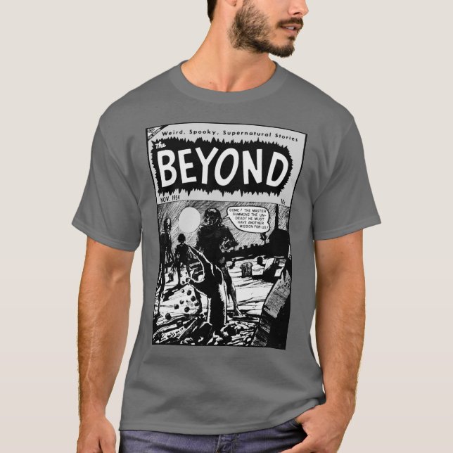 'The BEYOND' Horror Comic T-Shirt (Frente)