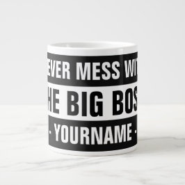 "The Big Boss" caneca totalmente personalizável