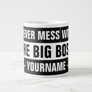 "The Big Boss" caneca totalmente personalizável
