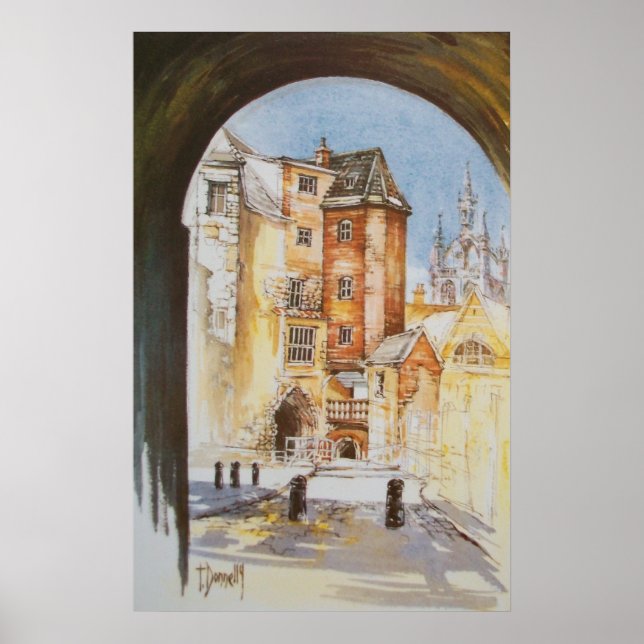 The Black Gate, Newcastle upon Tyne Impressão (Frente)