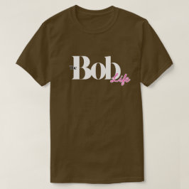 "The Bob Life" Camisa do Estilista de Cabelo