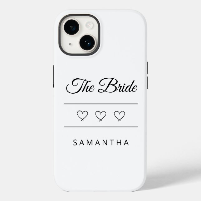 The Bride Personalized Wedding Design  (Verso)