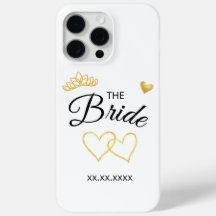 The Bride Wedding Date Elegant Design