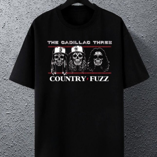 The Cadillac Three Country Fuzz T-shirt  (Criador carregado)