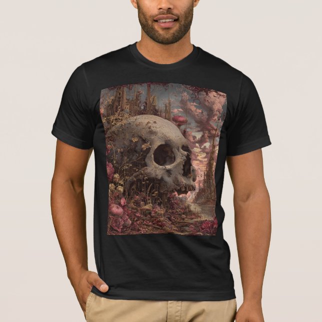 The Candy of Decay – Gothic Surrealist T-Shirt (Frente)