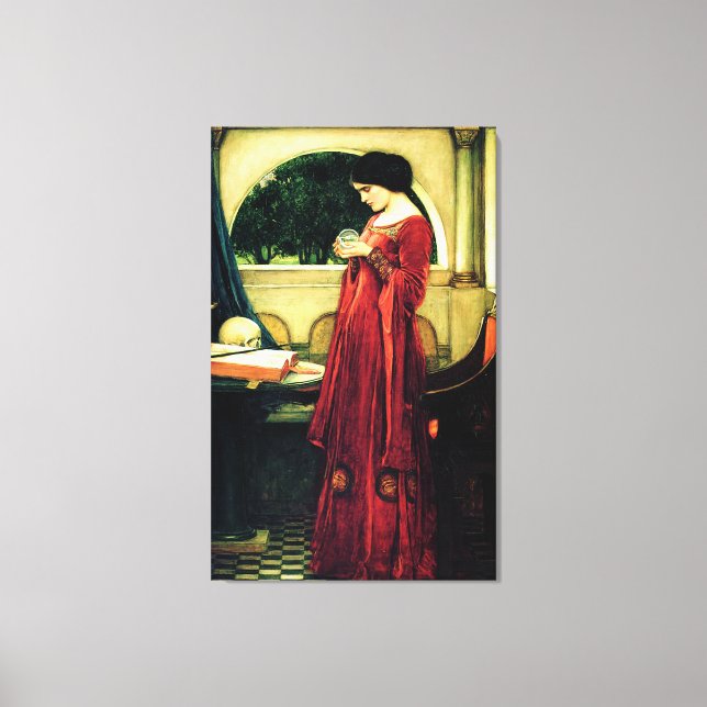 The Crystal Ball (1902) ~ Canvas De Arte Legal (Frente)