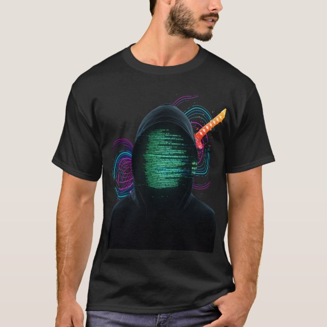The Cyber Samurai" Elite Tee T-Shirt  (Frente)