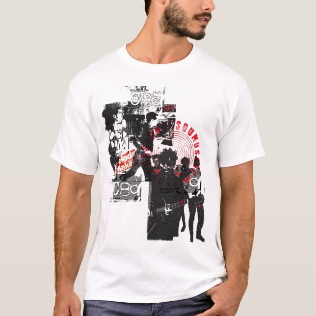 The Definitive Indie Band T-Shirt with logo (Frente)