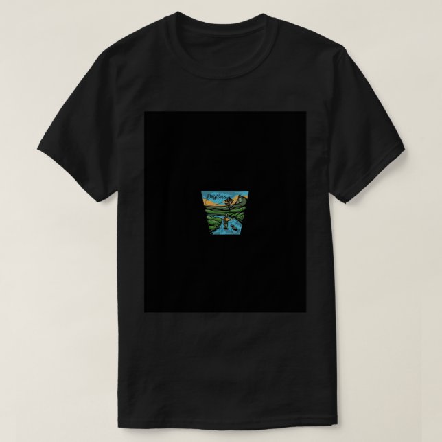 The Driftless Area Graphic T-Shirt (Frente do Design)